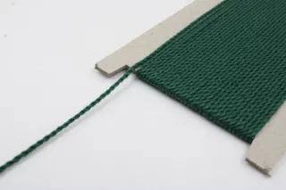 Army Green 2-Ply Twisted Macrame Cord sample, design MT-733DC041, view 4