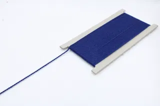 Deep Blue 2-Ply Twisted Macrame Cord sample, design MT-5B6E0942, view 3