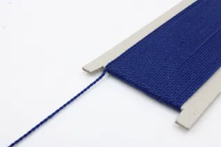 Deep Blue 2-Ply Twisted Macrame Cord sample, design MT-5B6E0942, view 4