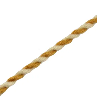 Cream and Mustard Yellow 2-Ply Twisted Macrame Cord sample, design MT-45CAD8EE, view 10