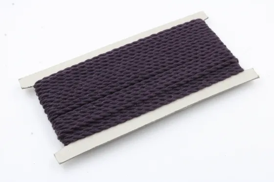 Dark Purple 2-Ply Twisted Macrame Cord