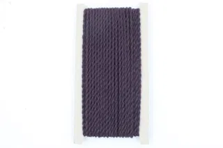 Dark Purple 2-Ply Twisted Macrame Cord sample, design MT-8A32081D, view 2