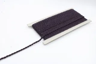 Dark Purple 2-Ply Twisted Macrame Cord sample, design MT-8A32081D, view 3