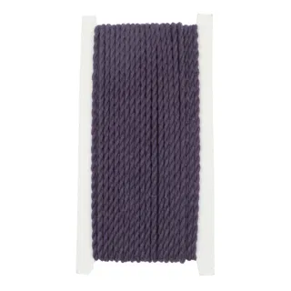 Dark Purple 2-Ply Twisted Macrame Cord sample, design MT-8A32081D, view 7