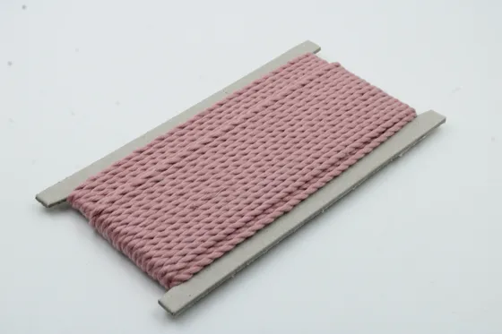 Dusty Rose 2-Ply Twisted Macrame Cord