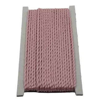 Dusty Rose 2-Ply Twisted Macrame Cord sample, design MT-711B7AA8, view 7