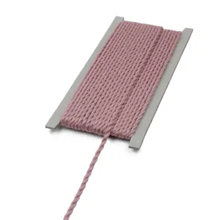 Dusty Rose 2-Ply Twisted Macrame Cord sample, design MT-711B7AA8, view 8