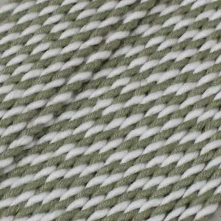 Olive Green and White 2-Ply Twisted Macrame Cord sample, design MT-55883F0B, view 10
