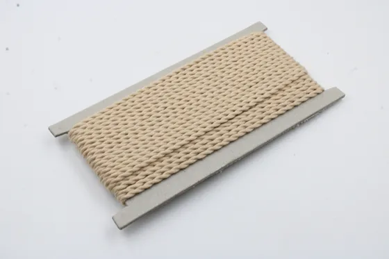 Pale Beige 2-Ply Twisted Macrame Cord