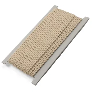 Pale Beige 2-Ply Twisted Macrame Cord sample, design MT-E979798D, view 6