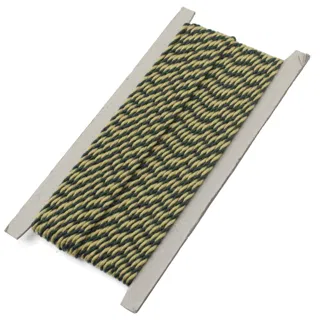 Khaki Mustard and Army Green 2-Ply Twisted Macrame Cord sample, design MT-0EE9C037, view 5