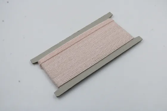Powder Pink 2-Ply Twisted Macrame Cord