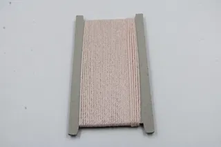 Powder Pink 2-Ply Twisted Macrame Cord sample, design MT-948413EB, view 2
