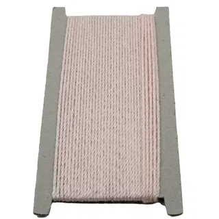 Powder Pink 2-Ply Twisted Macrame Cord sample, design MT-948413EB, view 7