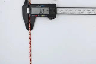 Red and Light Yellow 2-Ply Twisted Macrame Cord sample, design MT-11DBBD10, view 6
