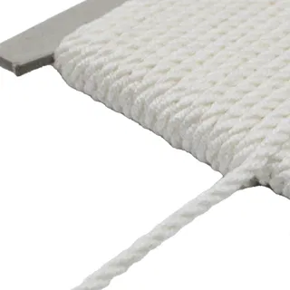 White 2-Ply Twisted Macrame Cord sample, design MT-34D3BCF2, view 9