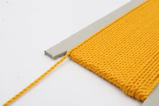 Golden Yellow 2-Ply Twisted Macrame Cord sample, design MT-D71B8107, view 10