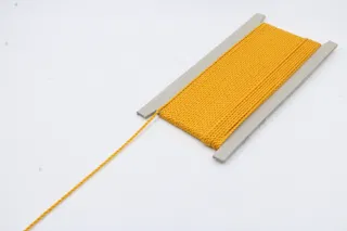 Golden Yellow 2-Ply Twisted Macrame Cord sample, design MT-D71B8107, view 9
