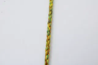 Yellow, Green, Orange and Teal 2-Ply Twisted Macrame Cord sample, design MT-4AB21F13, view 5