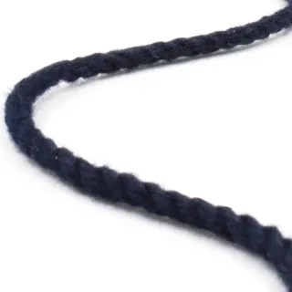 Dark Blue 3-Ply Twisted Macrame Cord, Navy Tone sample, design MT-A7F1BD7A, view 14