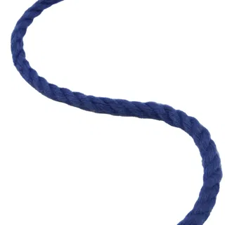 Hard Blue 3-Ply Twisted Macrame Cord, Royal Blue Tone sample, design MT-8710D62D, view 8