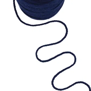 Navy Blue 3-Ply Twisted Macrame Cord sample, design MT-70116B42, view 7