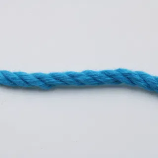 Real Blue 3-Ply Twisted Macrame Cord, Turquoise Tone sample, design MT-87389571, view 3