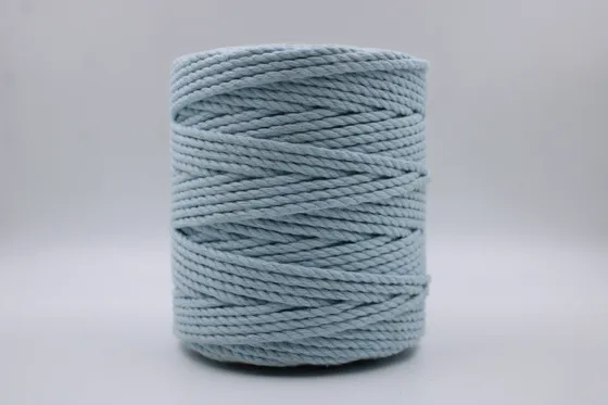 Baby Blue 3-Ply Twisted Macrame Cord