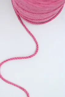 Baby Pink 3-Ply Twisted Macrame Cord sample, design MT-9A249EA7, view 3