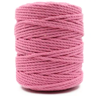Baby Pink 3-Ply Twisted Macrame Cord sample, design MT-9A249EA7, view 5