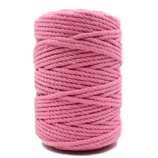 Baby Pink 3-Ply Twisted Macrame Cord sample, design MT-9A249EA7, view 8