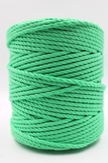Dark Mint 3-Ply Twisted Macrame Cord