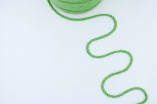 Dark Parrot Green 3-Ply Twisted Macrame Cord sample, design MT-920E94F1, view 3