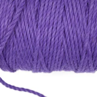 Dark Purple 3-Ply Twisted Macrame Cord sample, design MT-36CE9D87, view 7