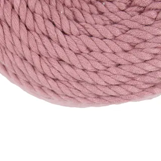 Dusty Pink 3-Ply Twisted Macrame Cord sample, design MT-6986D062, view 7