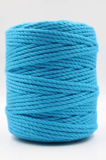 Firozi Turquoise 3-Ply Twisted Macrame Cord