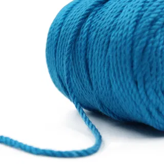 Firozi Turquoise 3-Ply Twisted Macrame Cord sample, design MT-E4C8C787, view 6