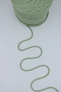 Laurel Green 3-Ply Twisted Macrame Cord sample, design MT-4AAF3B58, view 3
