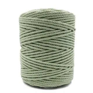 Laurel Green 3-Ply Twisted Macrame Cord sample, design MT-4AAF3B58, view 5