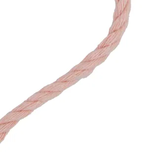 Light Peach 3-Ply Twisted Macrame Cord sample, design MT-41347C06, view 7