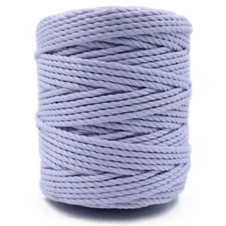 Light Purple 3-Ply Twisted Macrame Cord sample, design MT-8B22E910, view 5