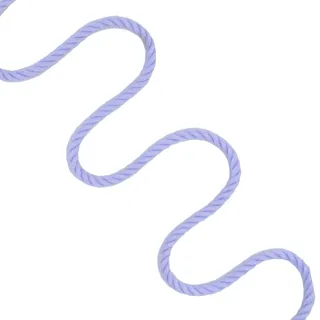 Light Purple 3-Ply Twisted Macrame Cord sample, design MT-8B22E910, view 7
