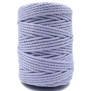 Light Purple 3-Ply Twisted Macrame Cord sample, design MT-8B22E910, view 8