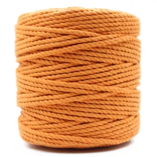Mango Yellow 3-Ply Twisted Macrame Cord sample, design MT-26052604, view 6