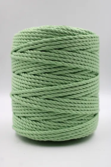 Mint Green 3-Ply Twisted Macrame Cord