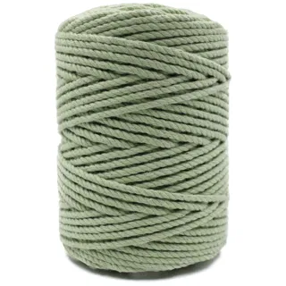 Mint Green 3-Ply Twisted Macrame Cord sample, design MT-A92216D1, view 7
