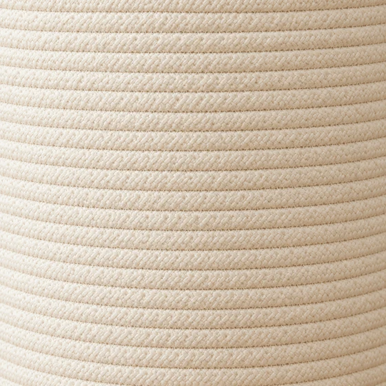 Cotton Rope Storage Basket — Small, Medium and Large — Rope detail