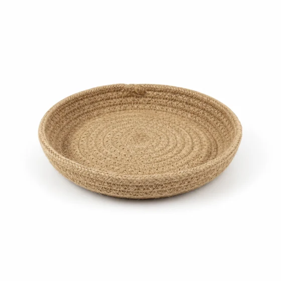 Jute Plant Saucers, Set of 6, 4 to 12 Inch — Single hero