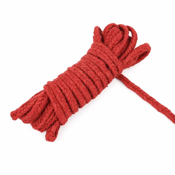 6 mm Brick Red Chevron Choti Braided Trim — Sample hank