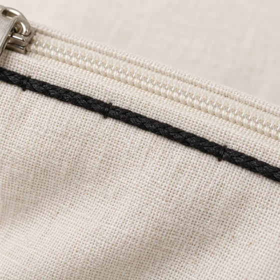 2 mm Black Narrow Braided Cord Trim — Pouch border idea